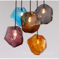 Zhongshan Nordic Style Home Decor Kronleuchter Glas Unregelmäßige Melt Lava Pendelleuchten